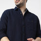 Regular Fit Solid Shirt