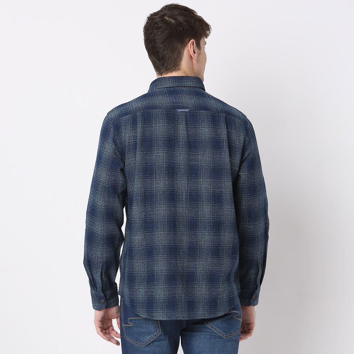 Checkered Modern Indigo Cruiser Shirt