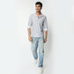 Regular Fit Striped Regular Length Shirt