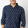 Regular Fit Checkered Regular Length Shirt
