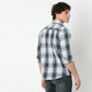 Collar Full Sleeve Checkered Shirt