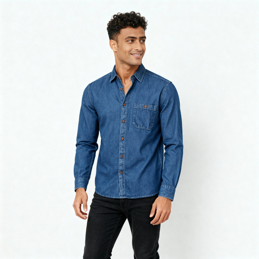 Cotton Solid Cruiser Shirt