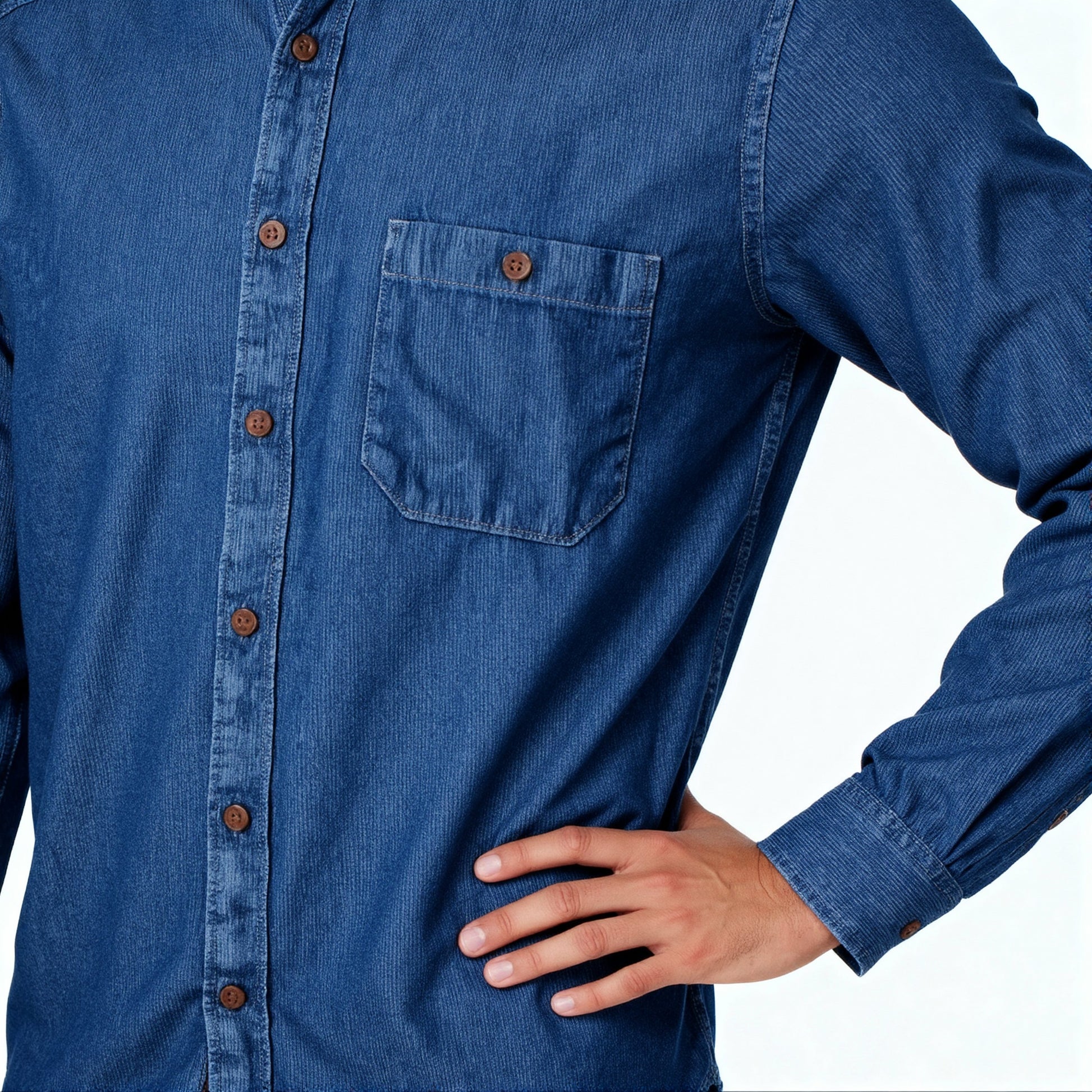 Cotton Solid Cruiser Shirt