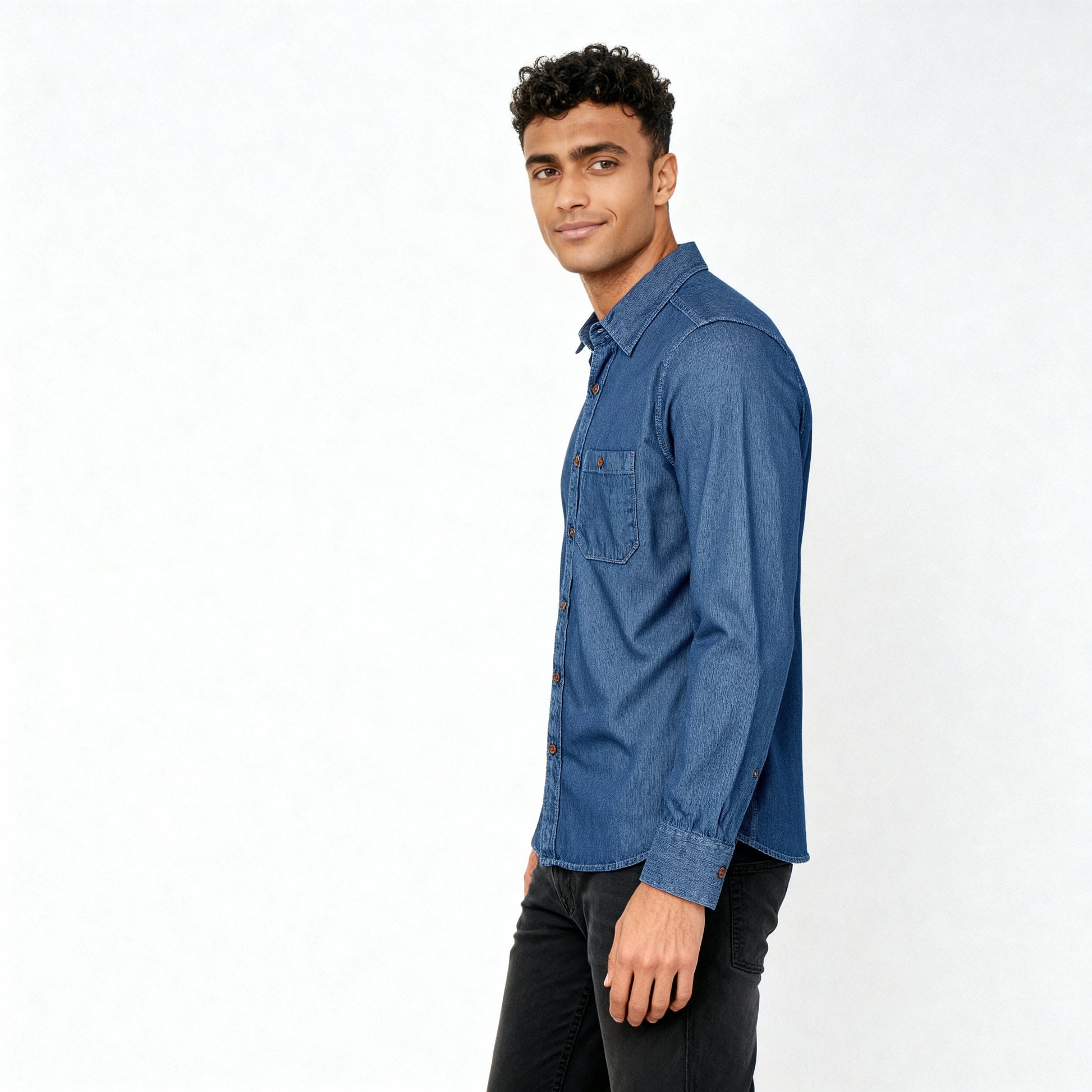 Cotton Solid Cruiser Shirt