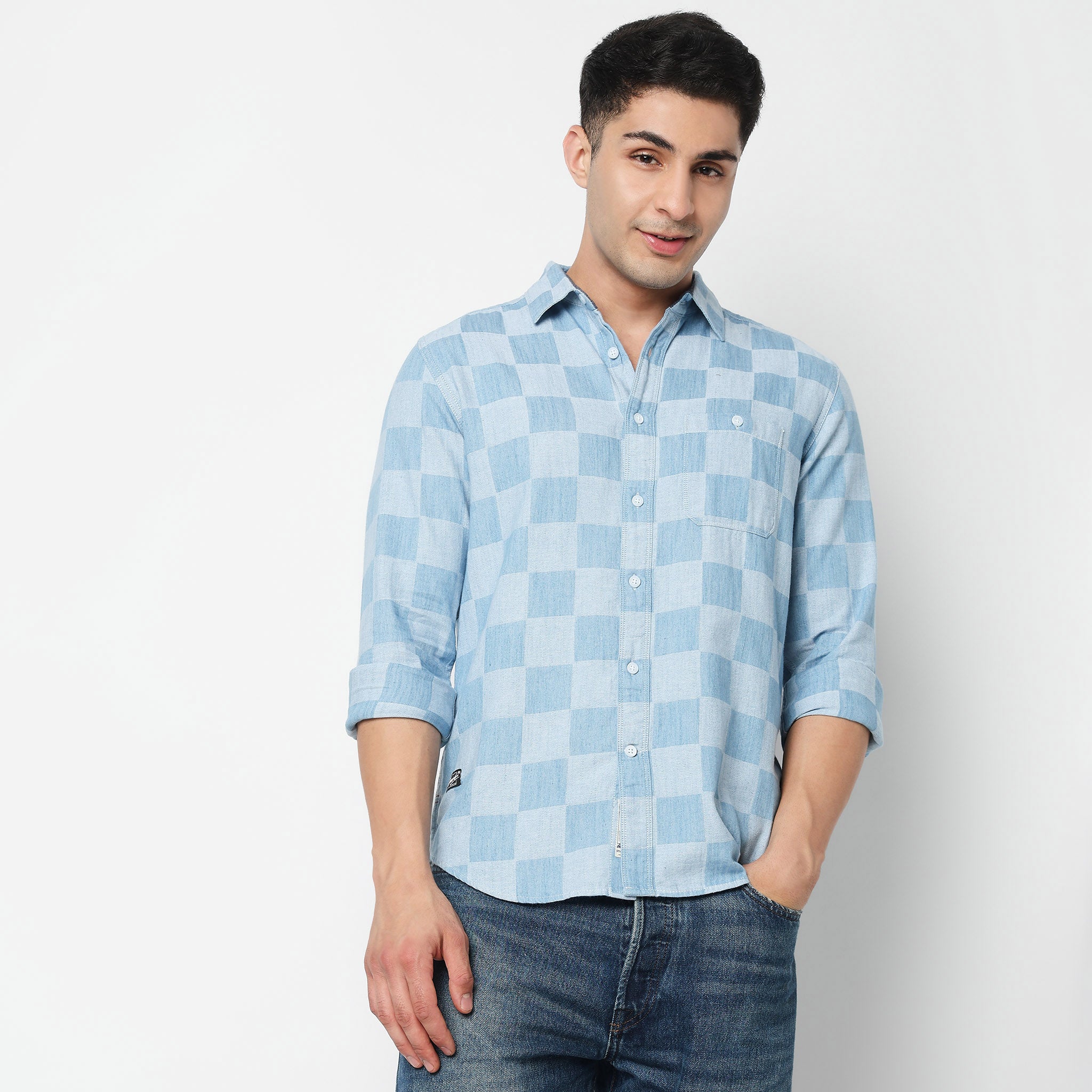 Cotton Checkered Cruiser Shirt 