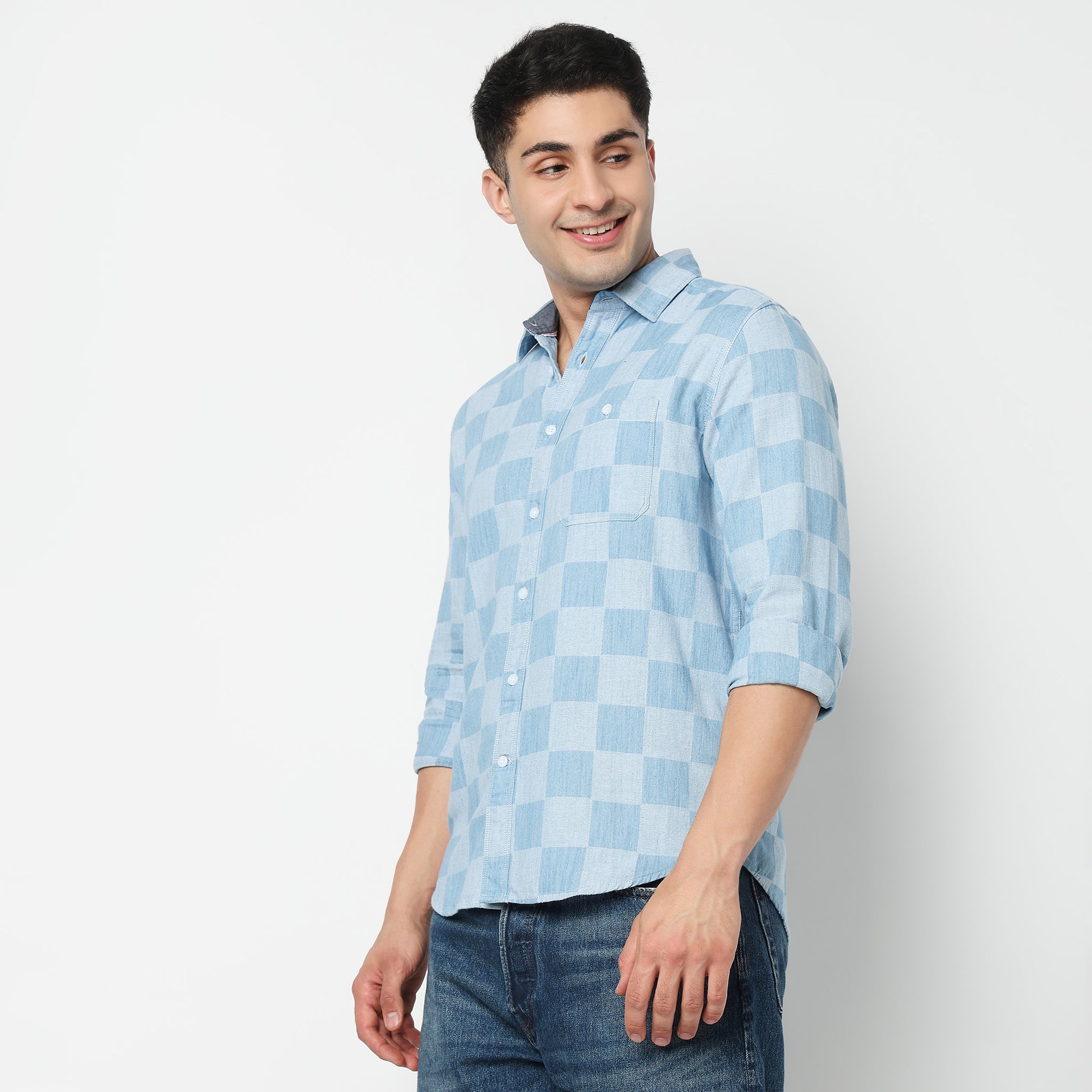 Cotton Checkered Cruiser Shirt 