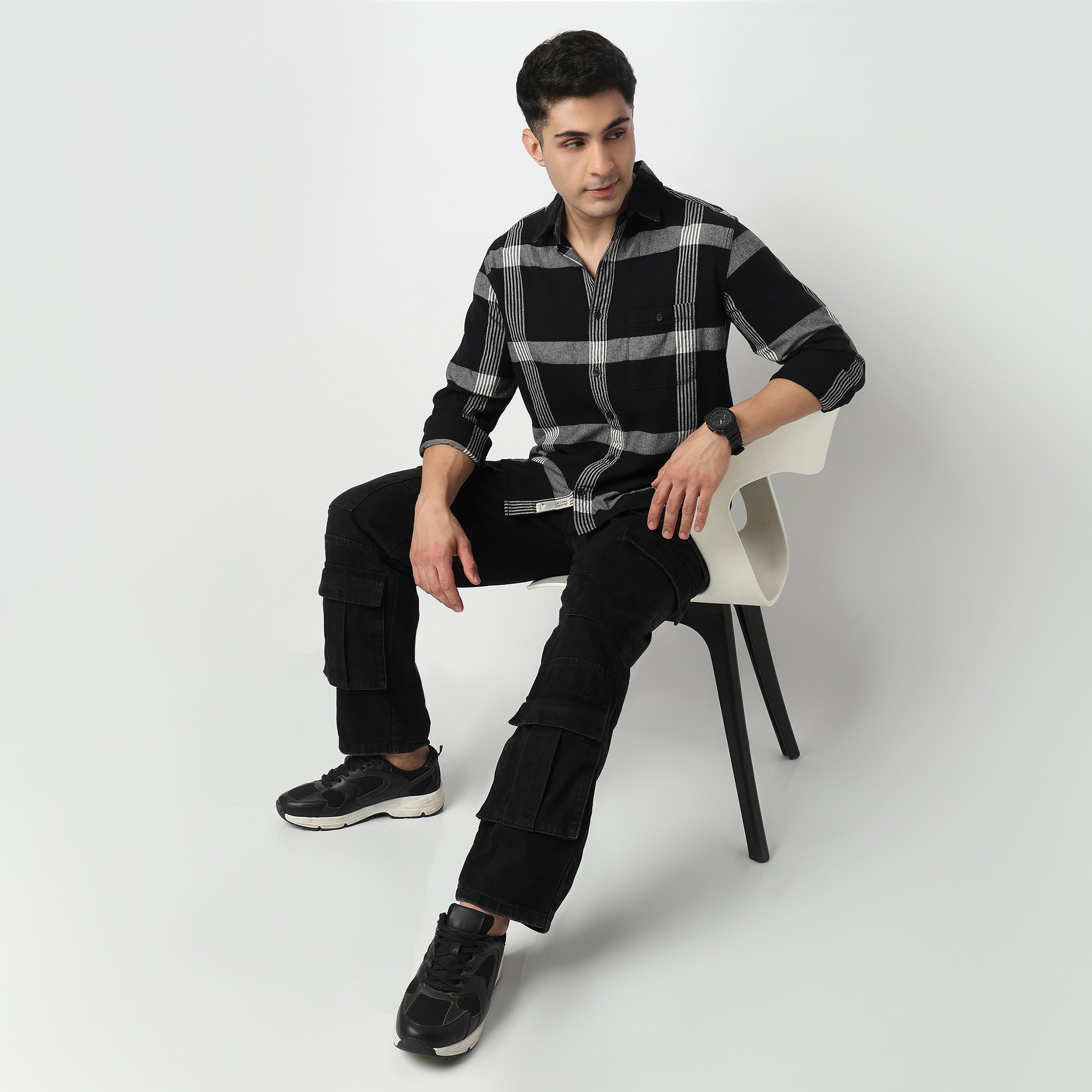 Cotton Checkered Cruiser Shirt 
