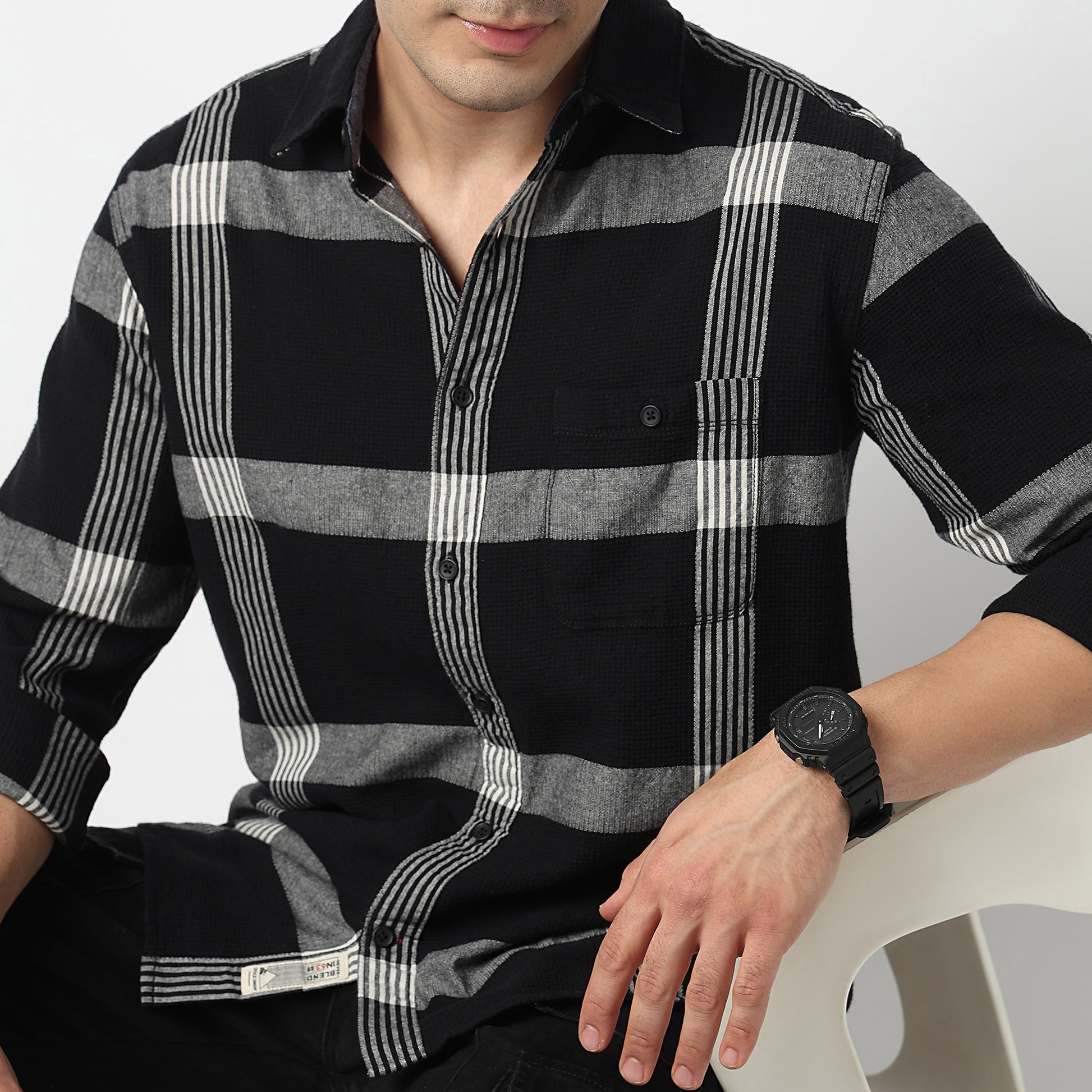 Cotton Checkered Cruiser Shirt 
