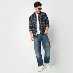 Cotton Checkered Cruiser Shirt 