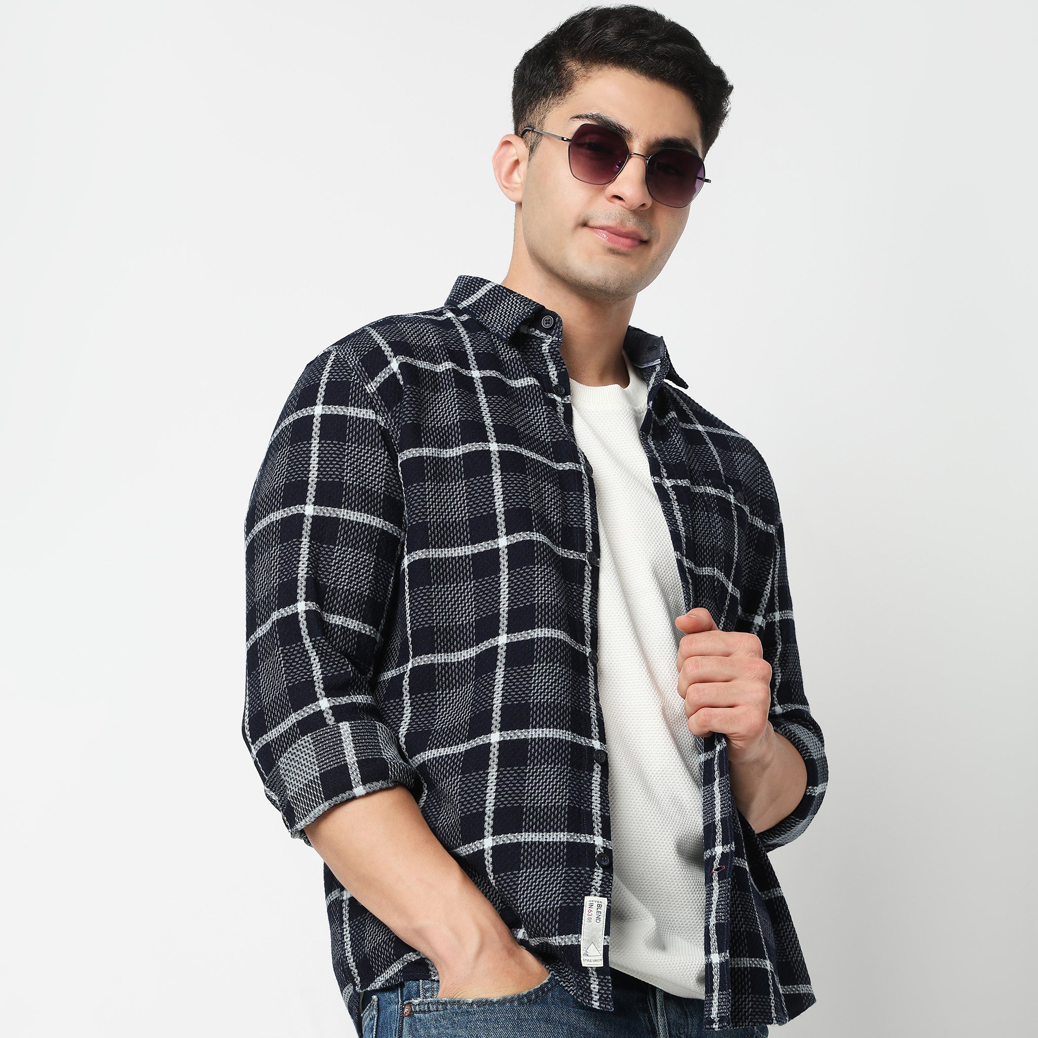 Cotton Checkered Cruiser Shirt 