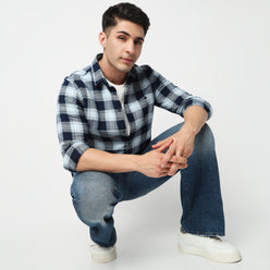 Cotton Checkered Cruiser Shirt 