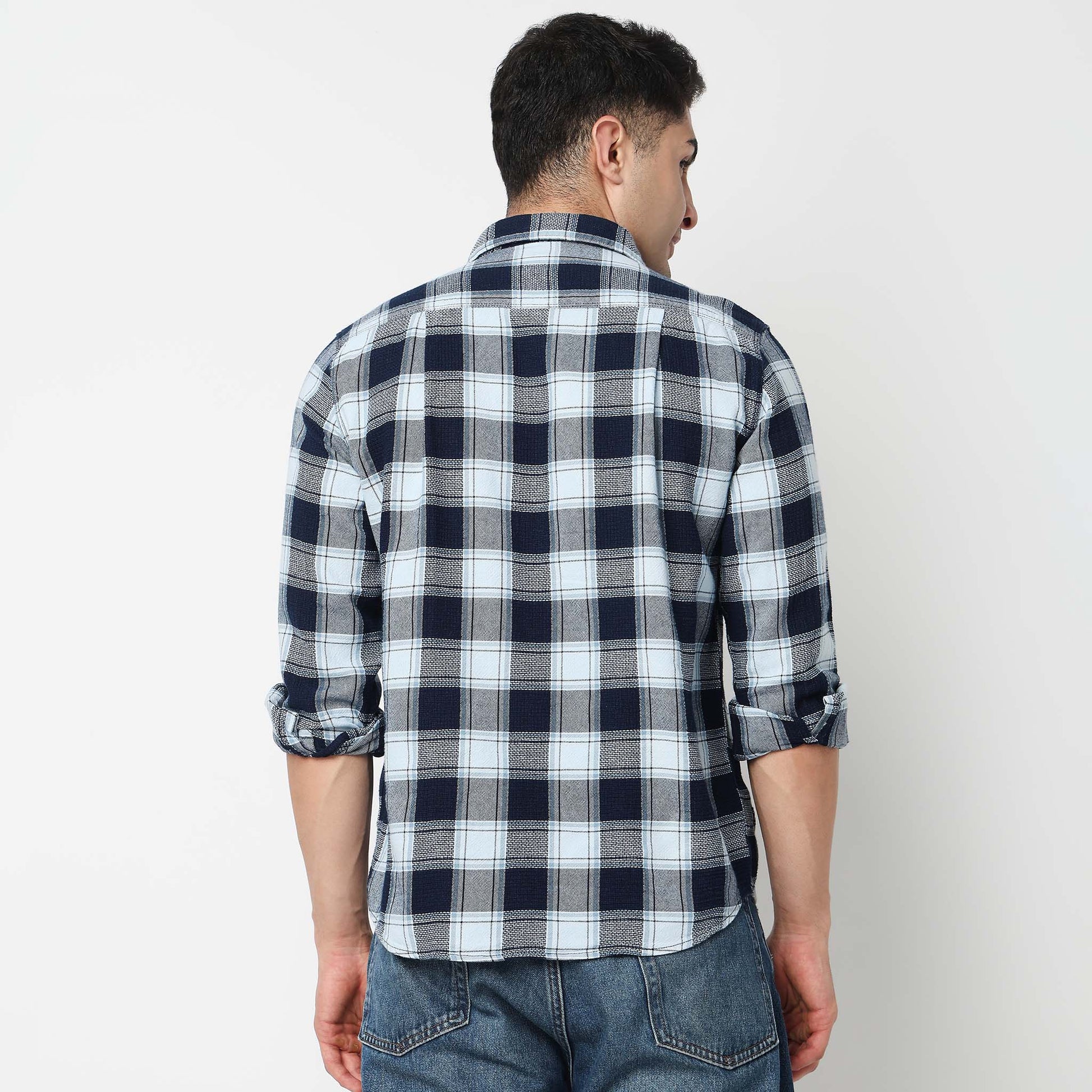 Cotton Checkered Cruiser Shirt 