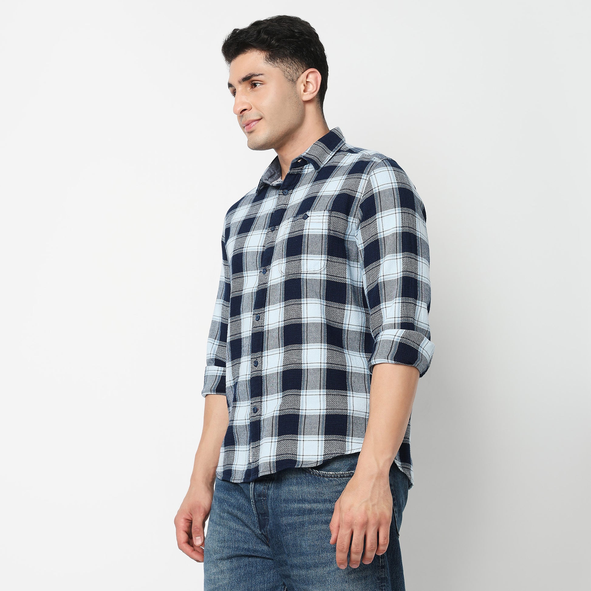Cotton Checkered Cruiser Shirt 