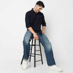 Cotton Checkered Cruiser Shirt 