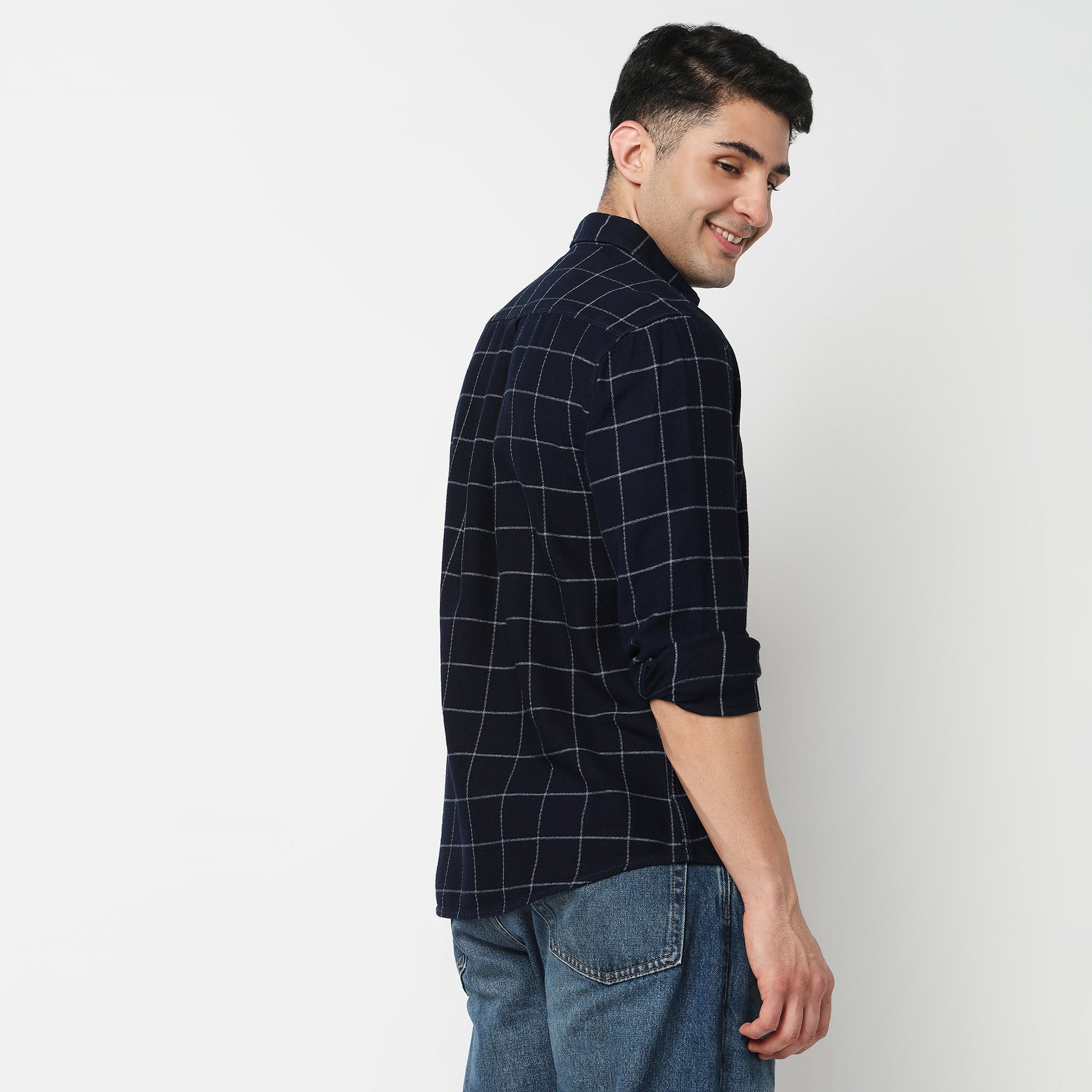 Cotton Checkered Cruiser Shirt 