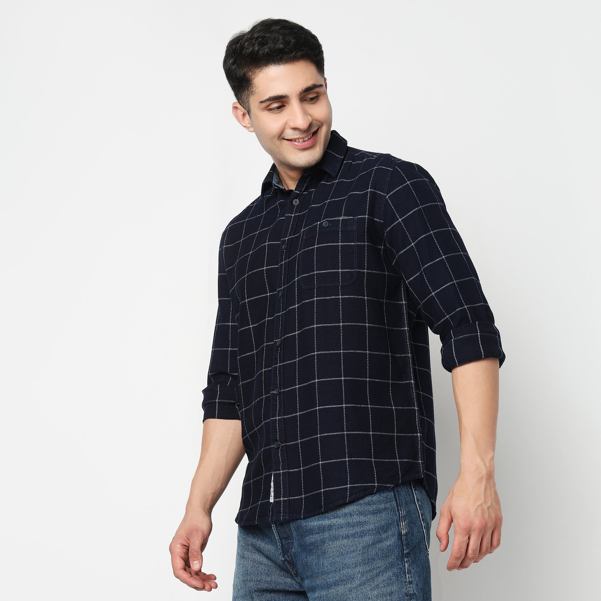 Cotton Checkered Cruiser Shirt 