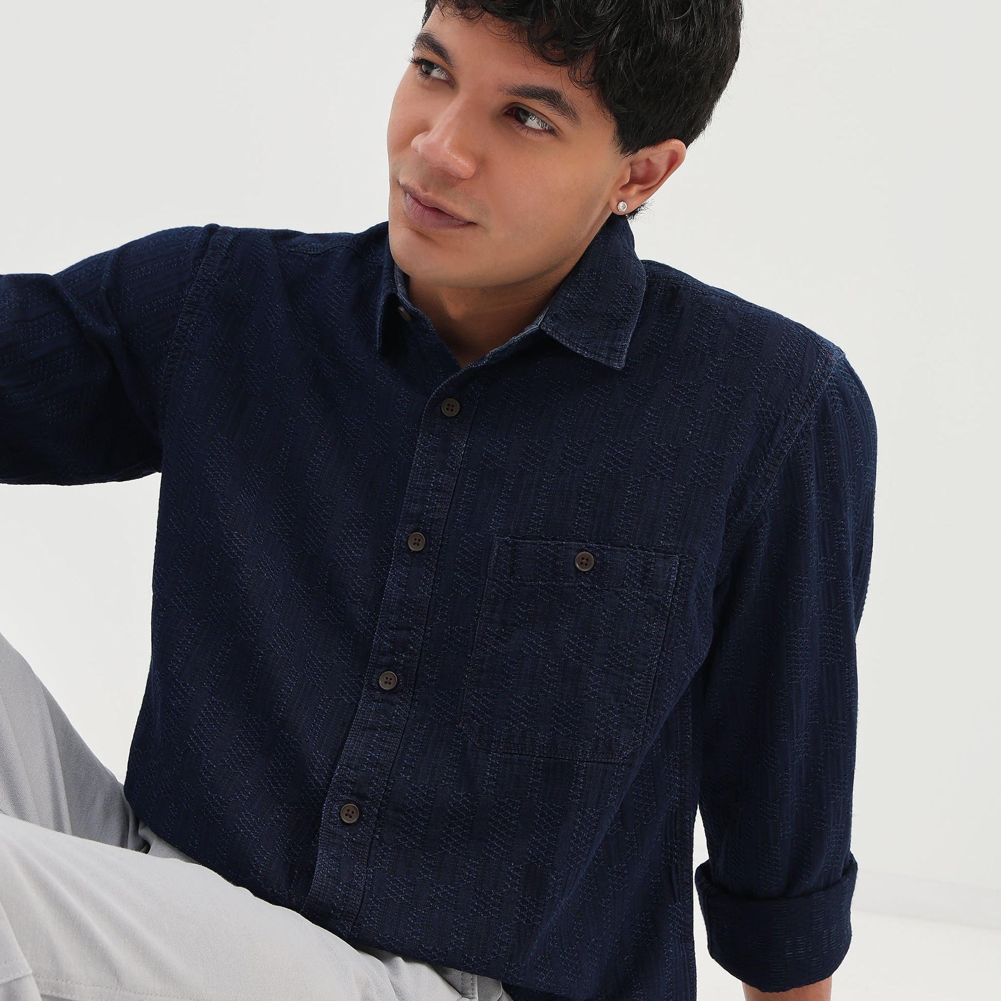 Cotton Checkered Cruiser Shirt