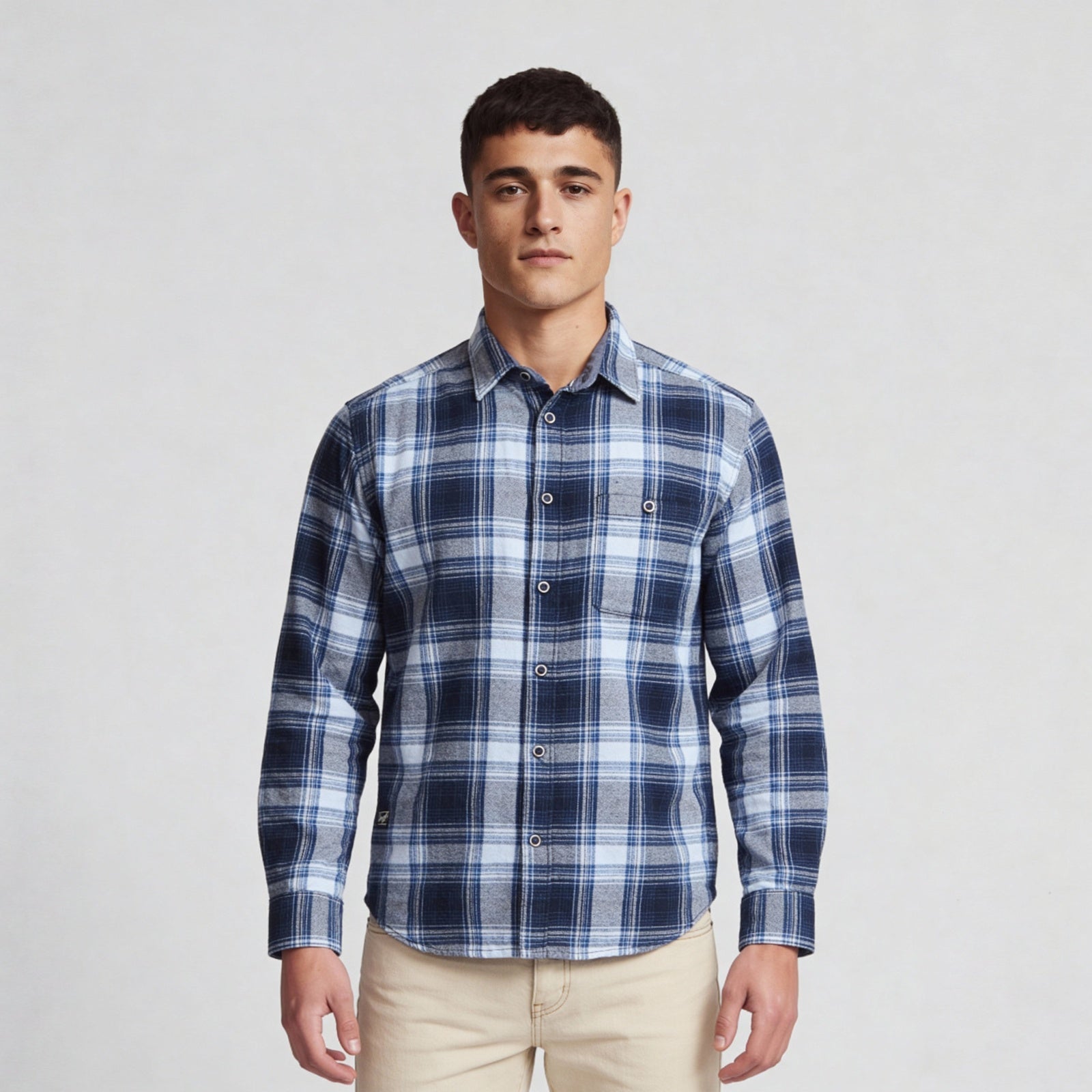 Cotton Checkered Full Sleeve Shirt