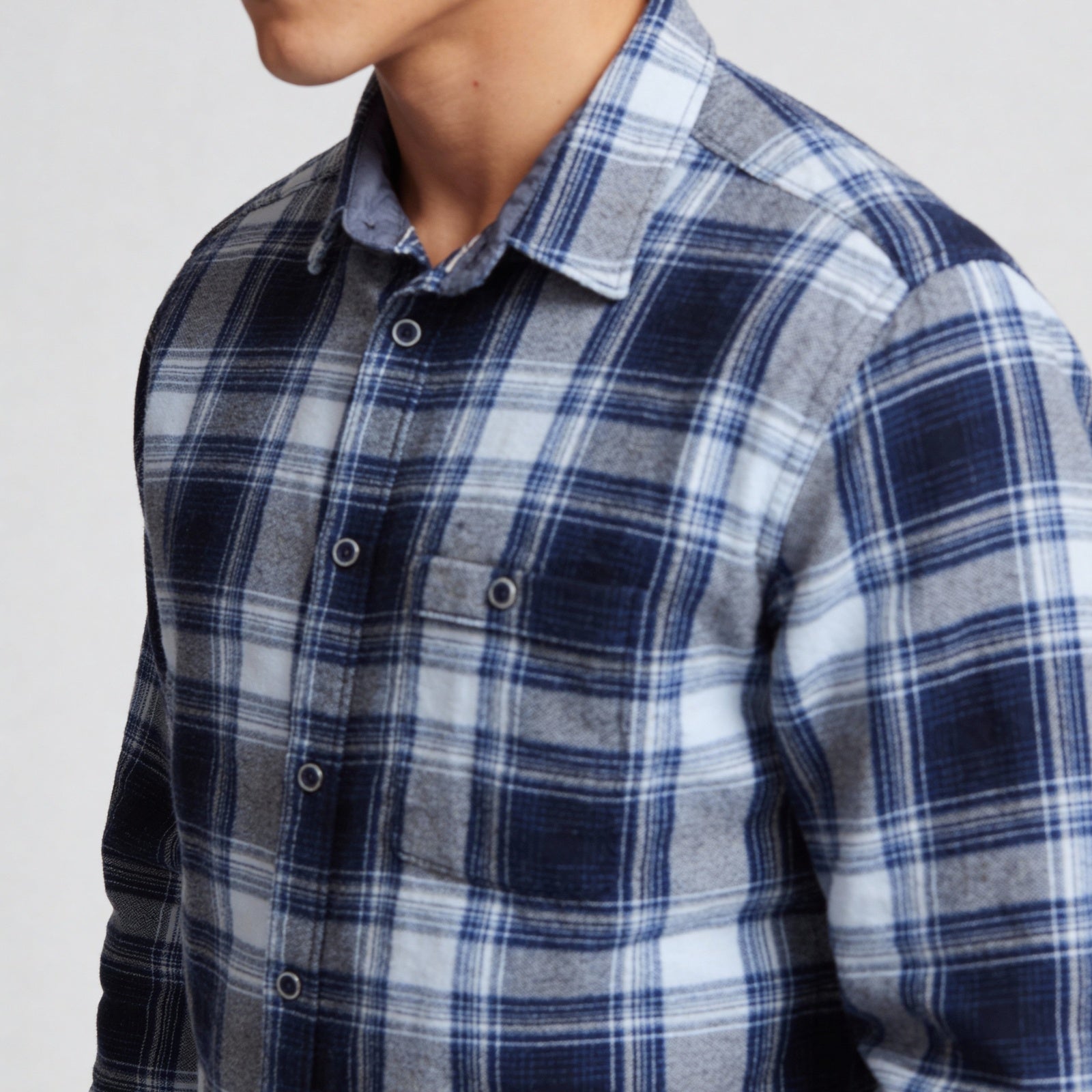 Cotton Checkered Full Sleeve Shirt
