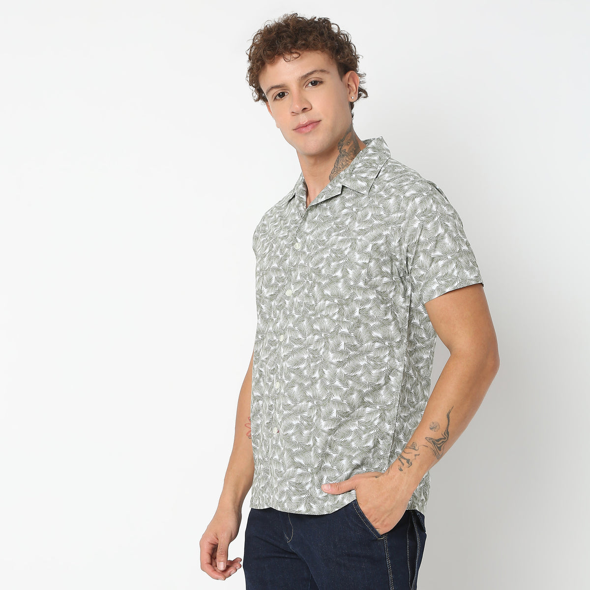 Regular Fit Printed Shirt