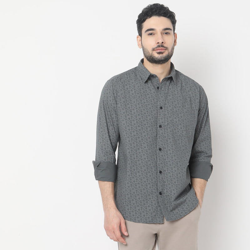 Regular Fit Printed Shirt