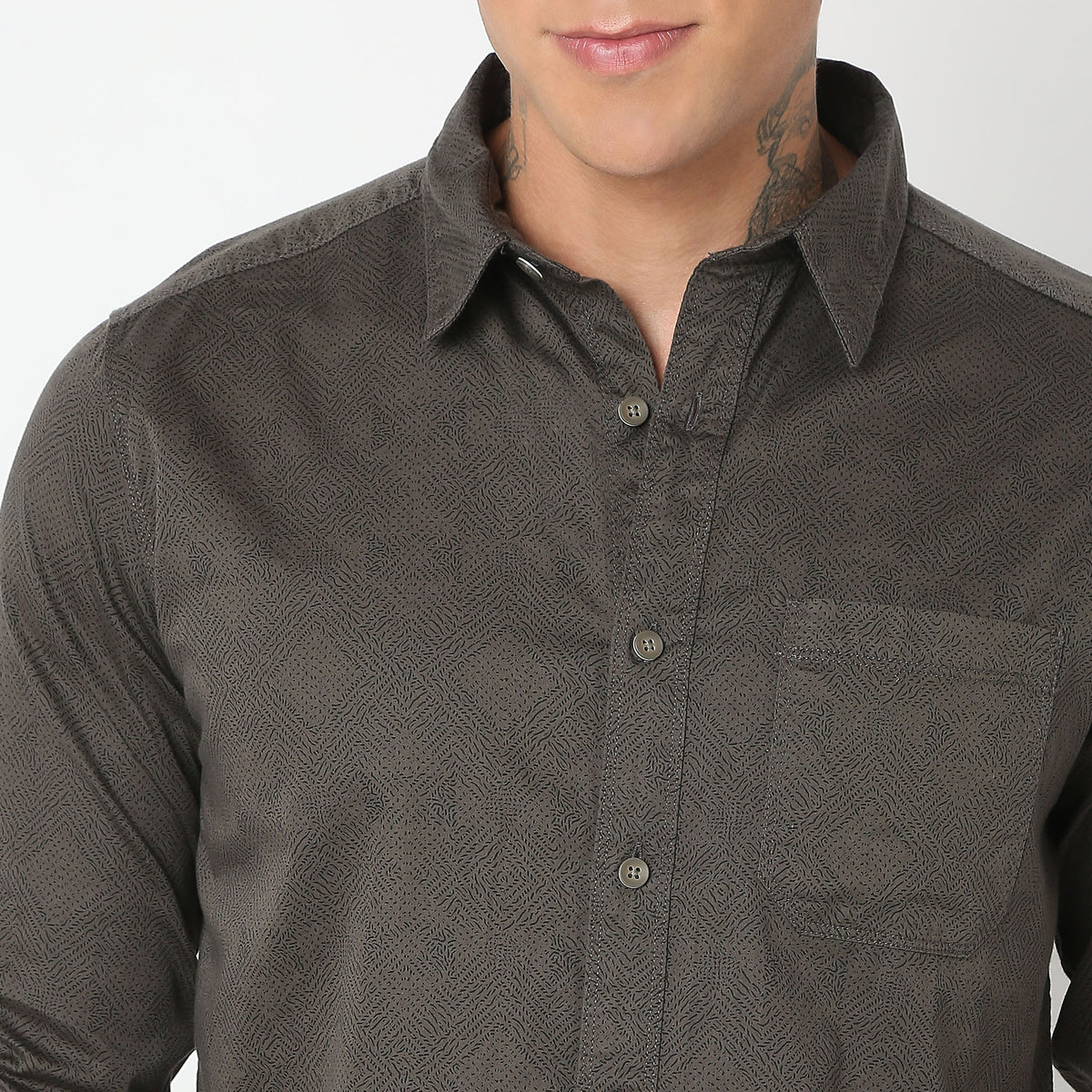 Regular Fit Printed Shirt