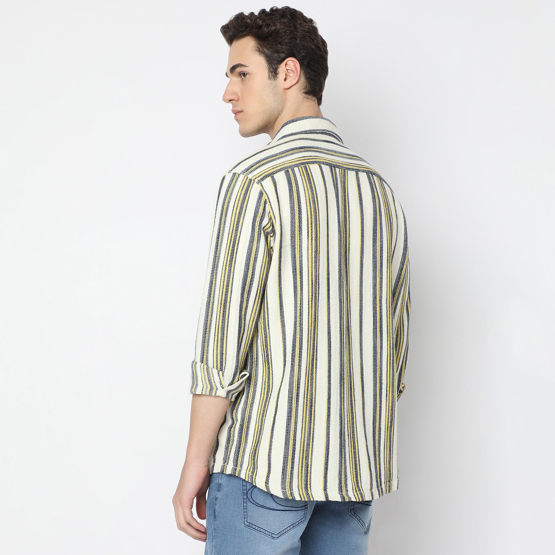 Oversize Striped Shirt