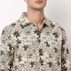 Printed Explorer Shacket Full Sleeve Shirt