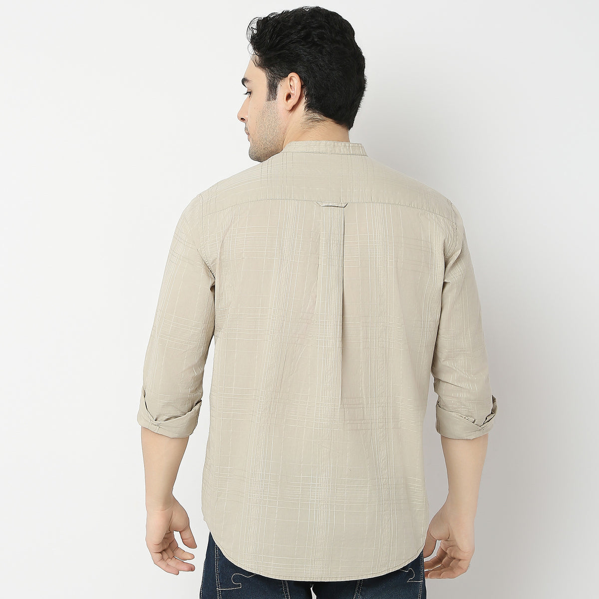 Regular Fit Solid Shirt