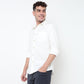 Slim Fit Solid Shirt