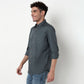 Slim Fit Solid Shirt
