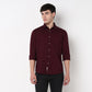 Slim Fit Solid Shirt