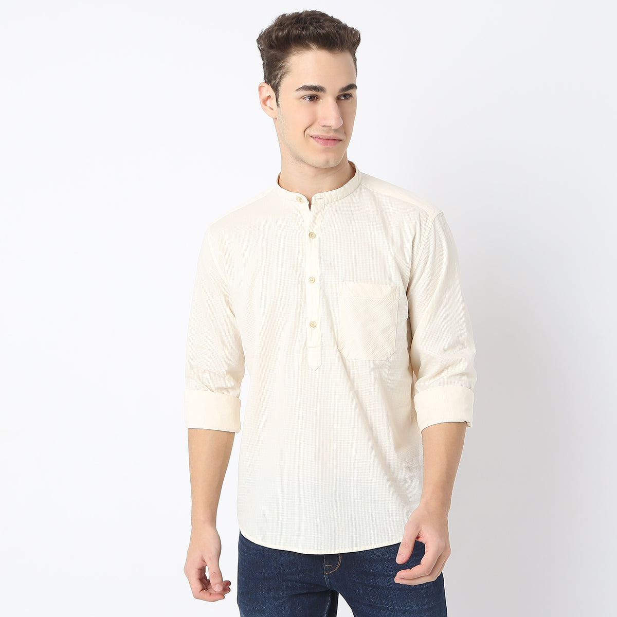 Regular Fit Camper Casual Shirt