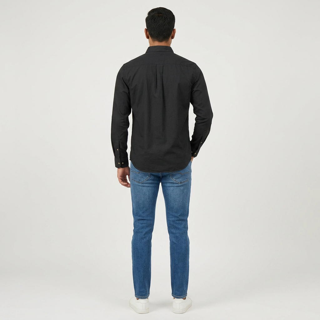 Cotton Solid High Rider Shirt