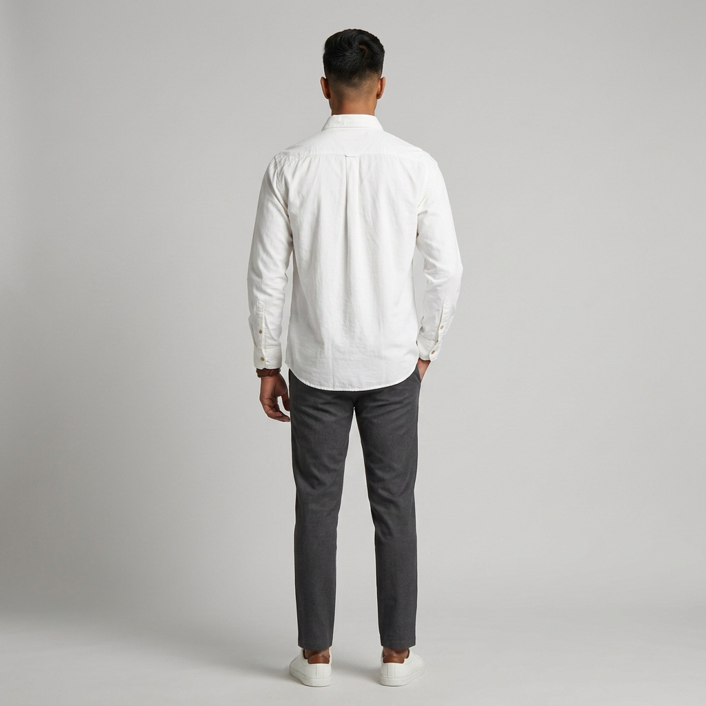 Cotton Solid High Rider Shirt