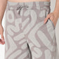 Regular Fit Printed Mid Rise Shorts