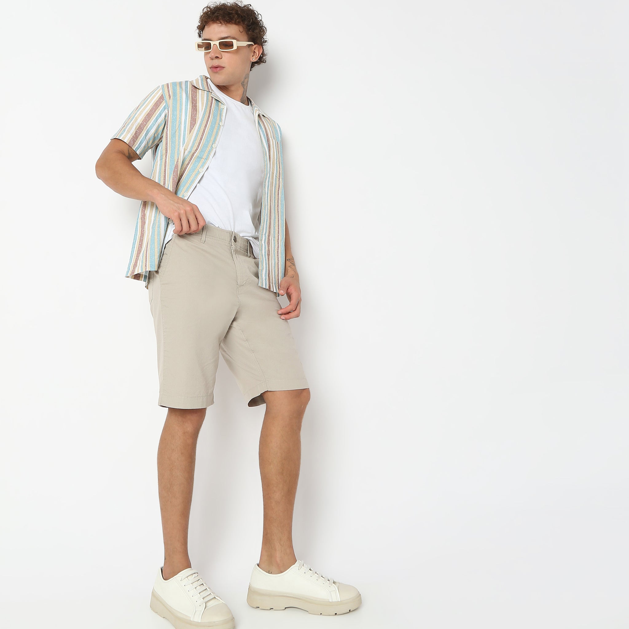 mid rise shorts