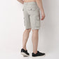 Cotton Heavy Duty Regular Fit Shorts With Stitch Details