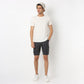 Cotton Heavy Duty Regular Fit Shorts With Stitch Details