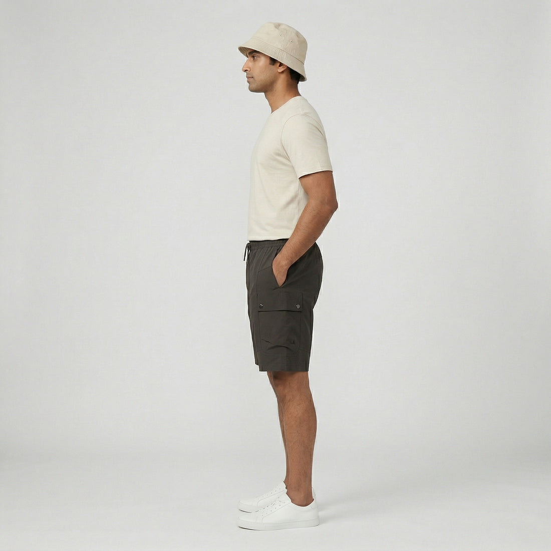 Cotton Solid Explorer Shorts