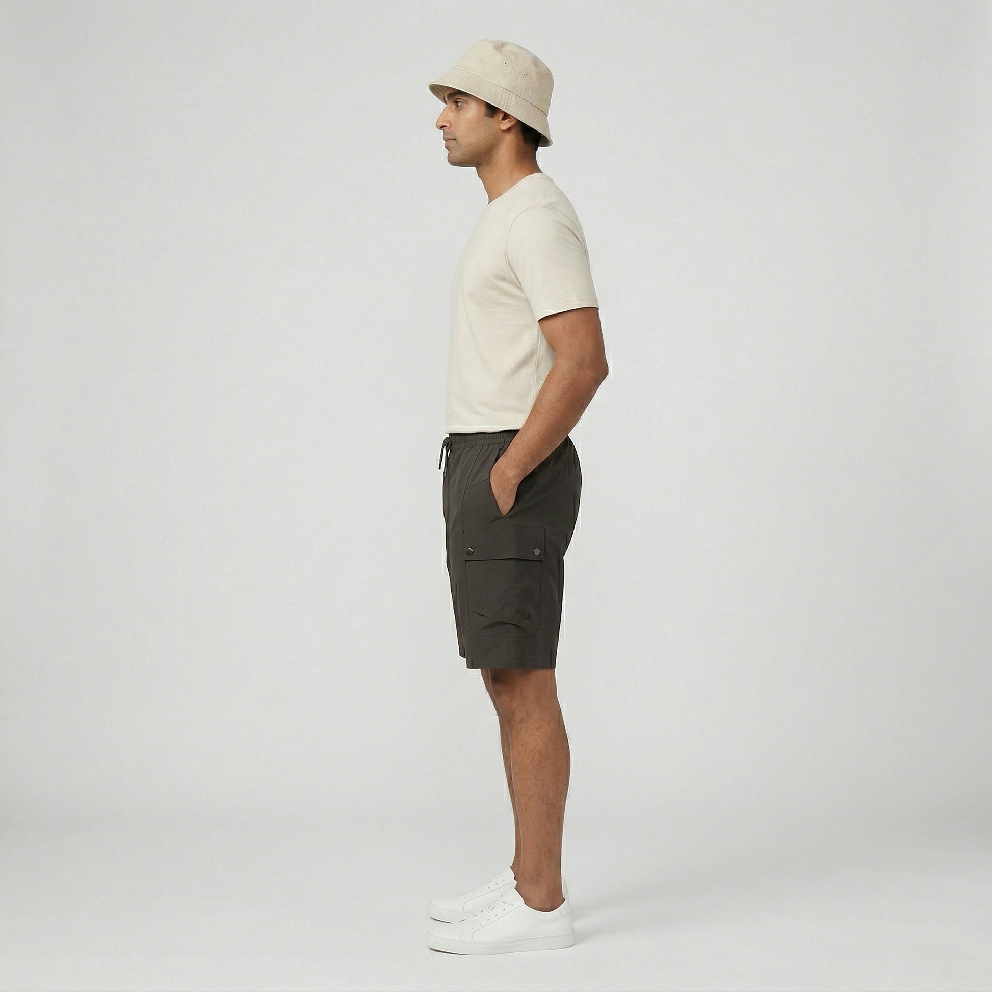 Cotton Solid Explorer Shorts