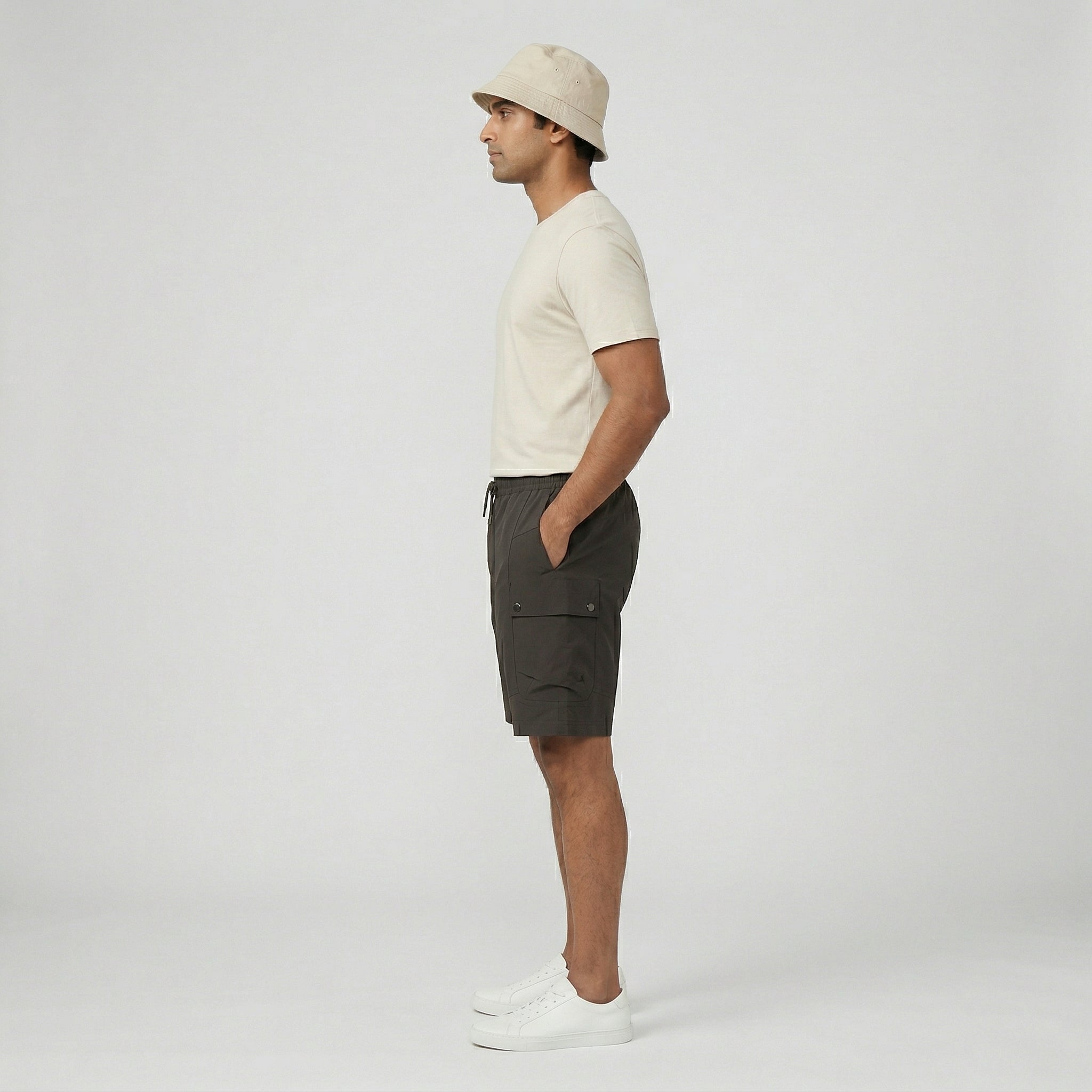 Cotton Solid Explorer Shorts