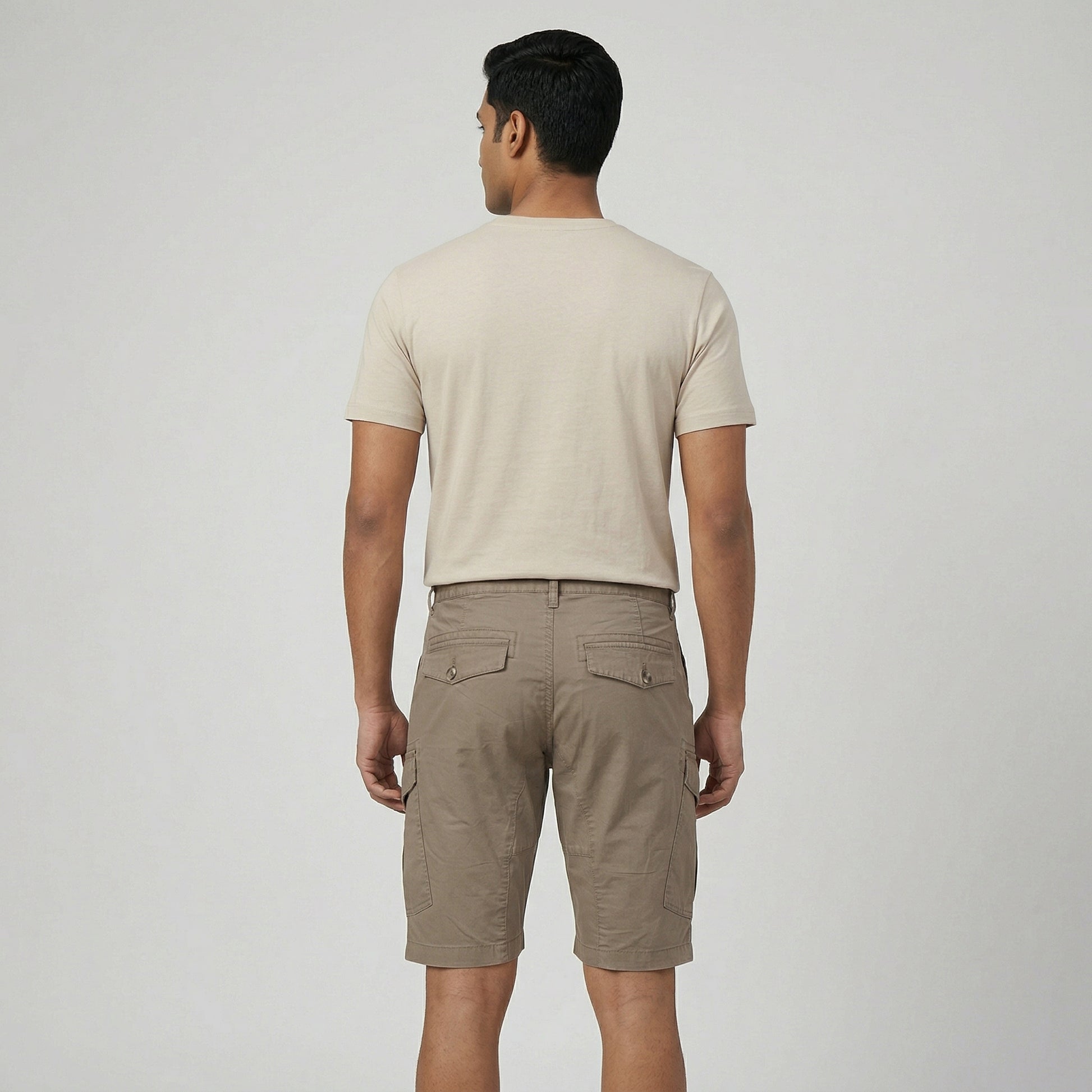 Cotton Solid Expedition Shorts