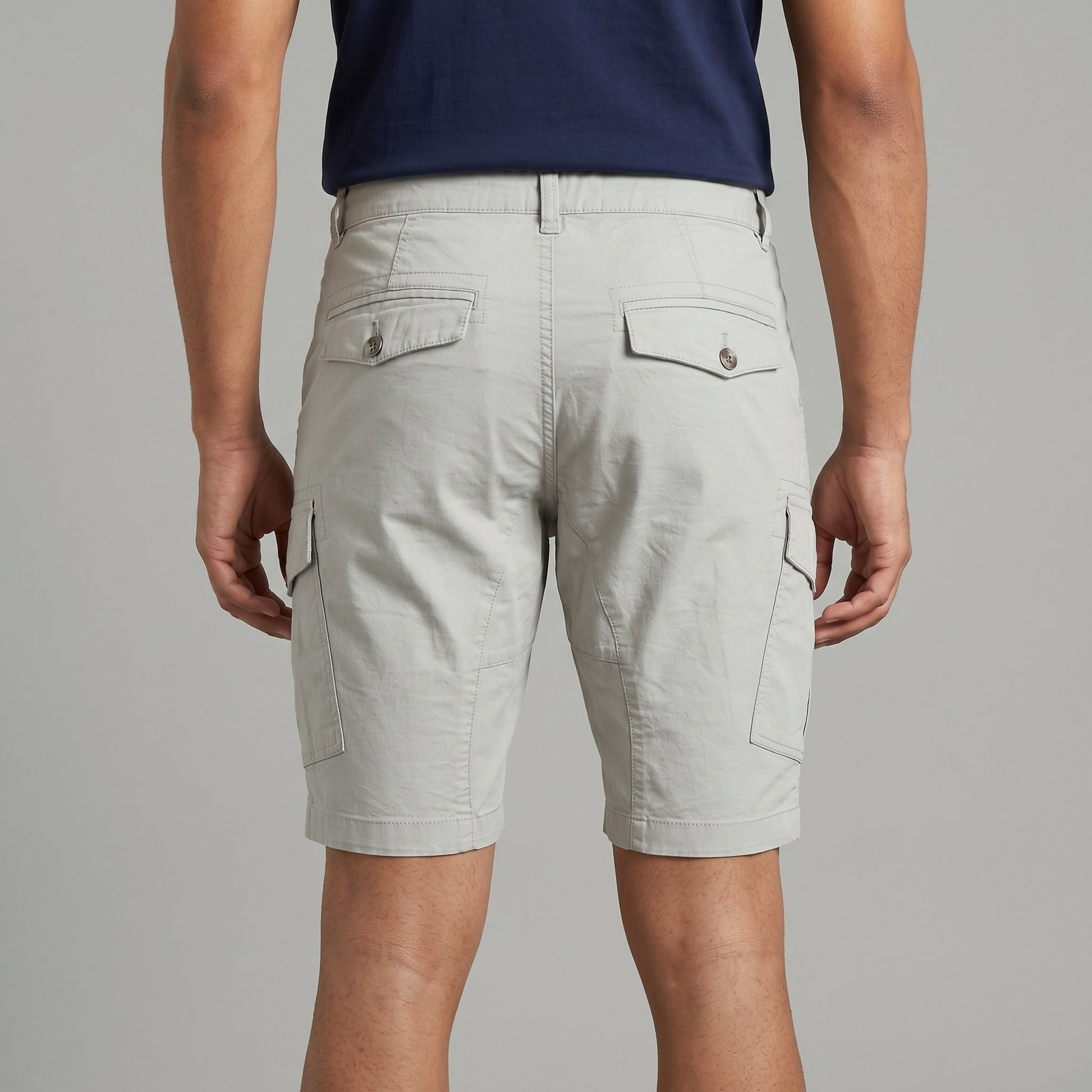 Cotton Solid Expedition Shorts