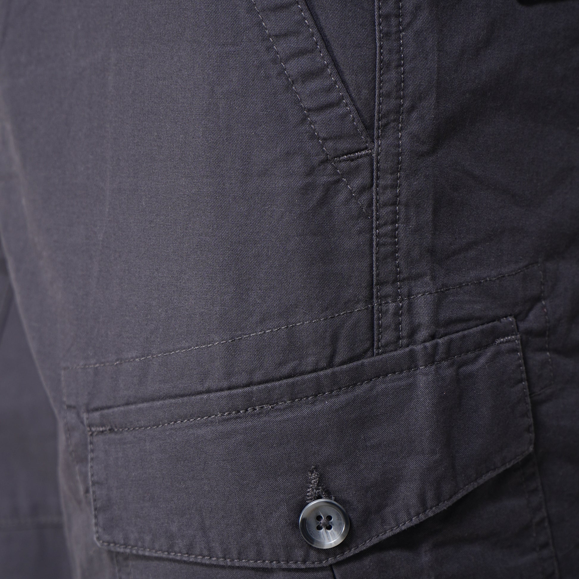 Cotton Solid Expedition Shorts