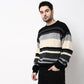 Oversize Winter Edit Striped Sweater