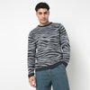 Jacquard Knitted Winter Sweater