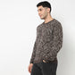 Jacquard Knitted Winter Sweater