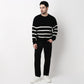 Oversize Winter Edit Striped Sweater