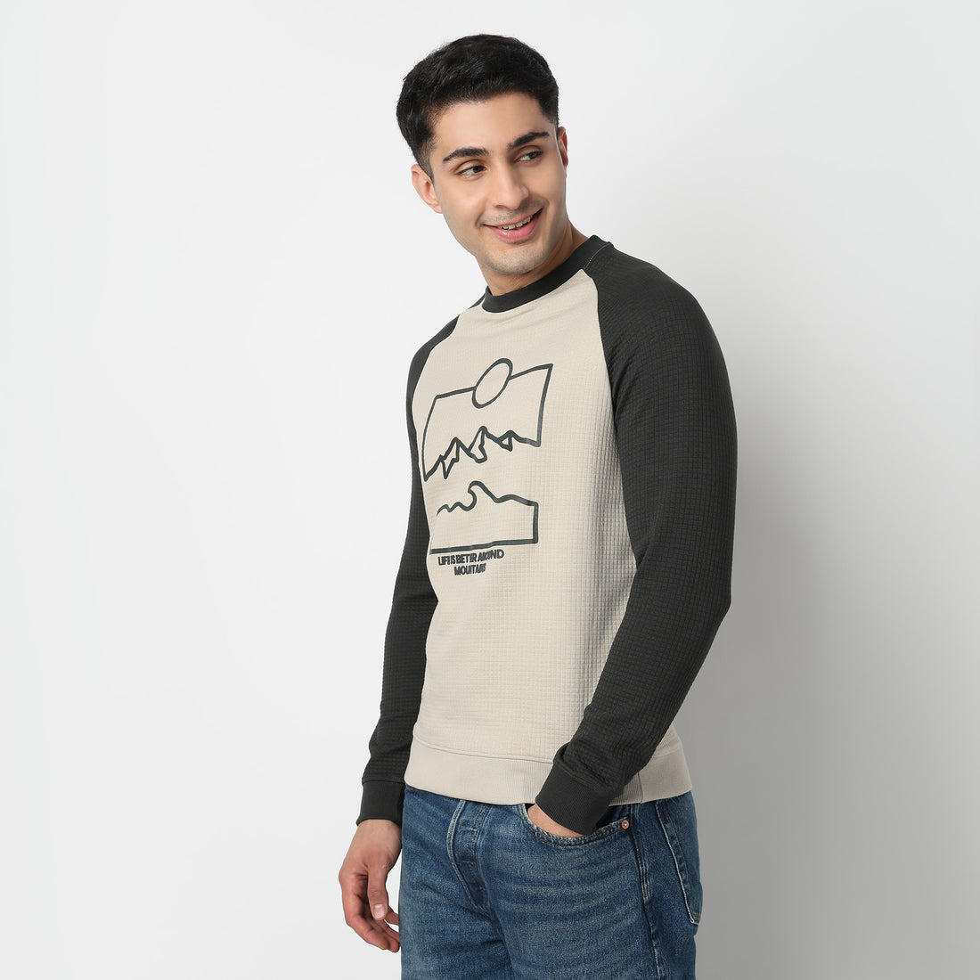 All Day Sweat Structured Sweatshirt